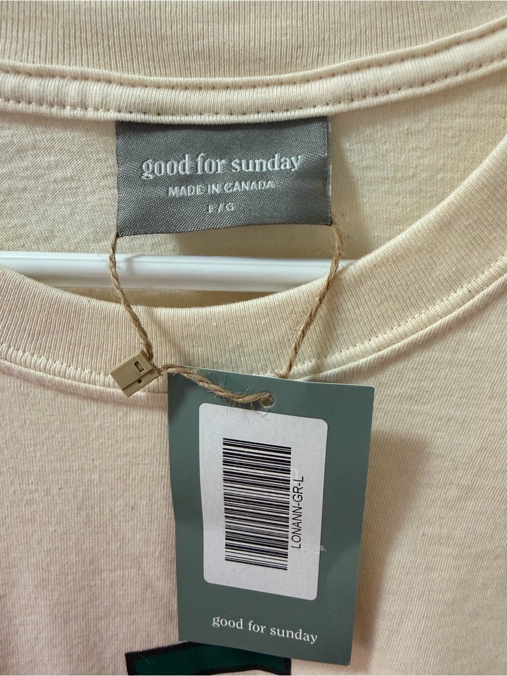 Good For Sunday GFS Canada Graphic Long Sleeve Tee(s) Unisex NWT-?Sizes L & XL - Picture 4 of 10